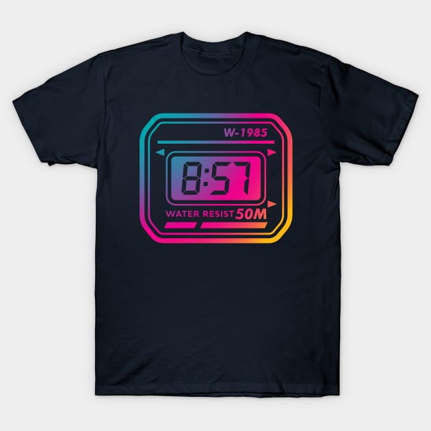 Retro Watch T-Shirt by Dellan